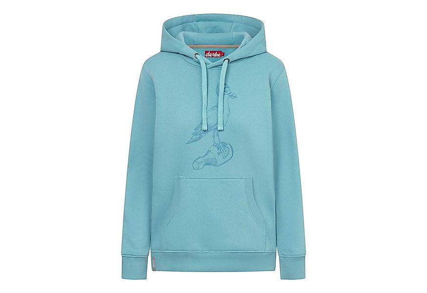 Derbe Hoodie Hoodie Sturmmöwin Mono mit großem Druck auf der Brust günstig online kaufen