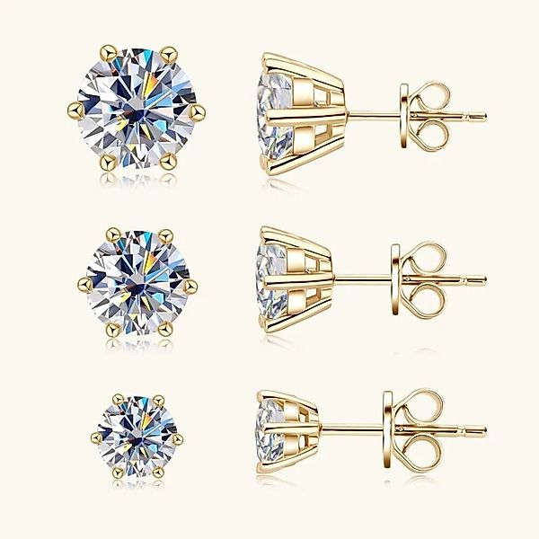 ROUGEMONT Paar Ohrstecker Handgefertigte Damen Pavé günstig online kaufen