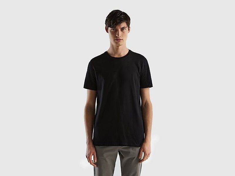 United Colors of Benetton T-Shirt mit Markenlabel günstig online kaufen