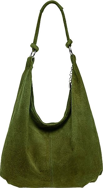 Caspar Schultertasche Damen Vintage Leder Tasche Hobo Bag - CLASSIC LINE - günstig online kaufen