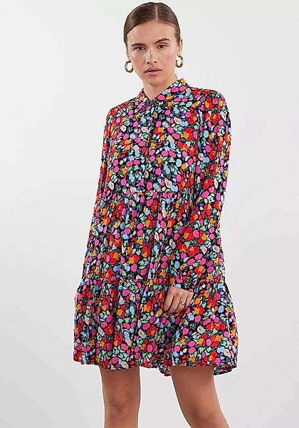 Y.A.S Hemdblusenkleid YASALIRA LS SHIRT DRESS S. NOOS mit Volant günstig online kaufen