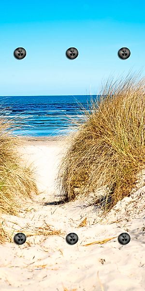 queence Wandgarderobe "Strand auf Rügen" 1 Stk. tlg. Wandpaneel aus Acrylgl günstig online kaufen