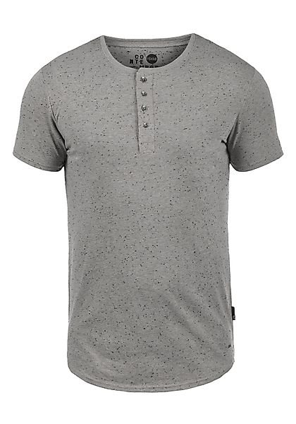 !Solid Rundhalsshirt SDThai Kurzarmshirt mit Knopfleiste günstig online kaufen