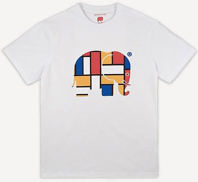 Trendsplant T-Shirt Abstract Organic Classic T-Shirt White günstig online kaufen