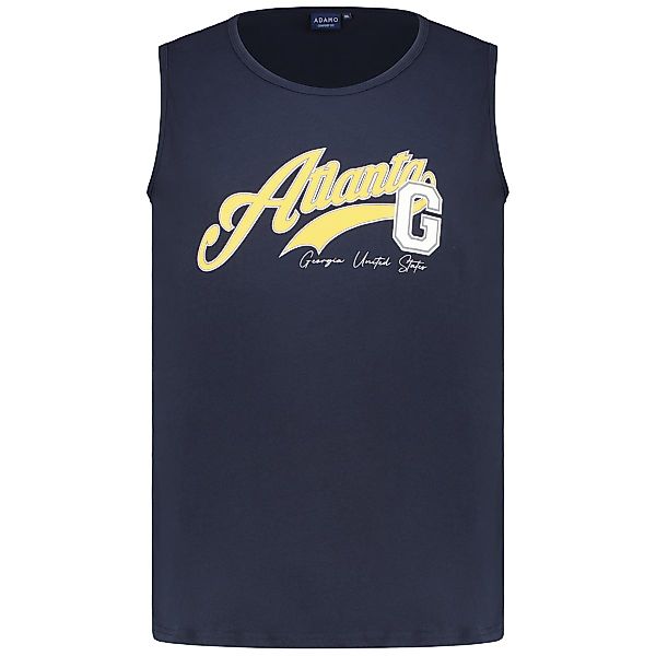 ADAMO Tanktop mit Print Farbe dunkelblau Größe: 3XL günstig online kaufen