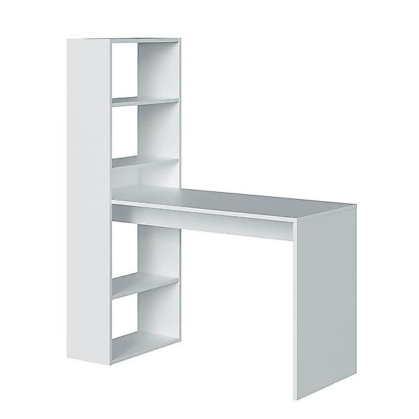 FORES HABITAT Regal-Schreibtisch in Artik-Weiß - günstig online kaufen