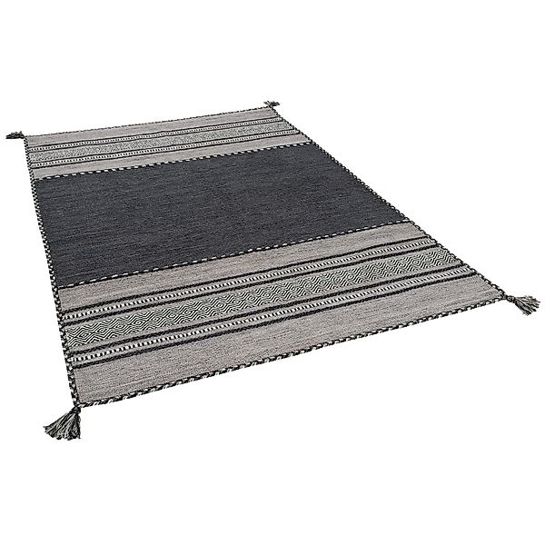 Pergamon Wollteppich Natur Teppich Kelim Navarro, Rechteckig, Höhe: 8 mm günstig online kaufen