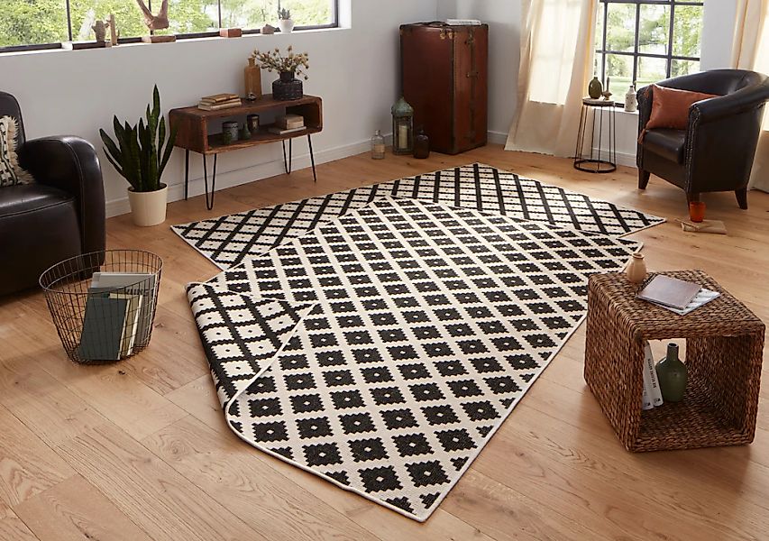 HANSE Home Teppich "Nizza Wendeteppich" rechteckig 5 mm Höhe In-& Outdoor, günstig online kaufen