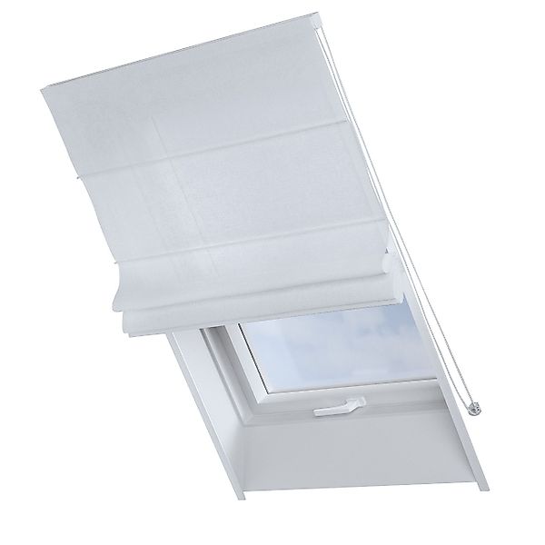 Dekoria Dachfenster-Raffrollo Rimini, weiß, 50 x 60 cm günstig online kaufen