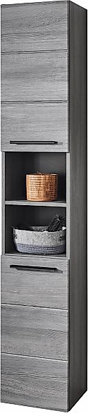 BASIC by Balculina Hochschrank "Silver,Badezimmerschrank BxHxT 34x190x30", günstig online kaufen