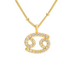 Brandlinger Kette mit Anhänger Sternzeichenkette, Silber günstig online kaufen