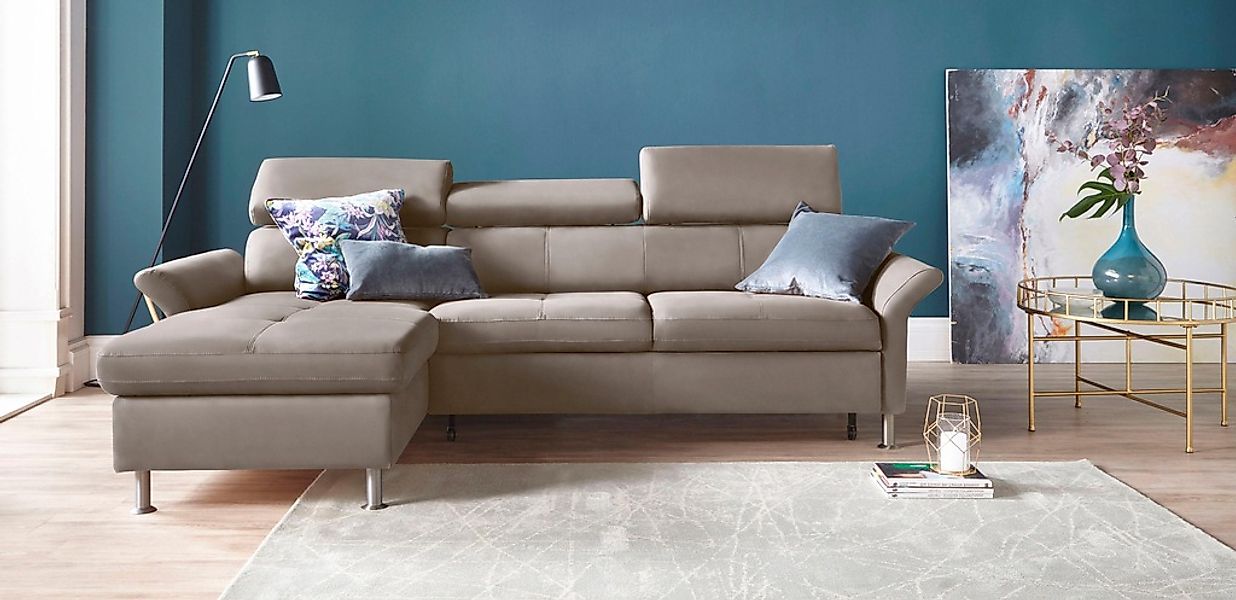 exxpo - sofa fashion Ecksofa "Maretto, bequem und komfortabel, L-Form" inkl günstig online kaufen