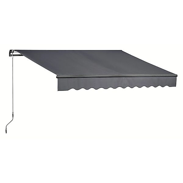 Gelenkarmmarkise Aventura 4x2,5m Anthrazit günstig online kaufen