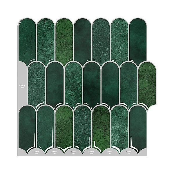 Coonoor Küchenrückwand Fliesenaufkleber Selbstklebend 30.5x30.5 cm günstig online kaufen
