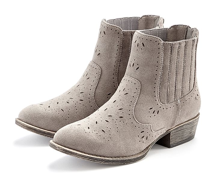 LASCANA Stiefel, Boots, Westernstiefelette, Cowboy Boots, günstig online kaufen