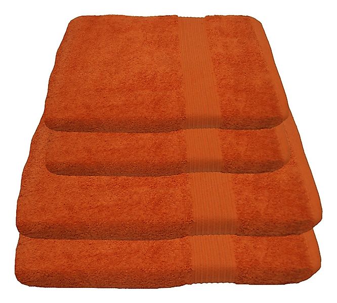 Julie Julsen Handtücher 4-Handtücher-Terrakotta, Baumwolle (4-St) günstig online kaufen