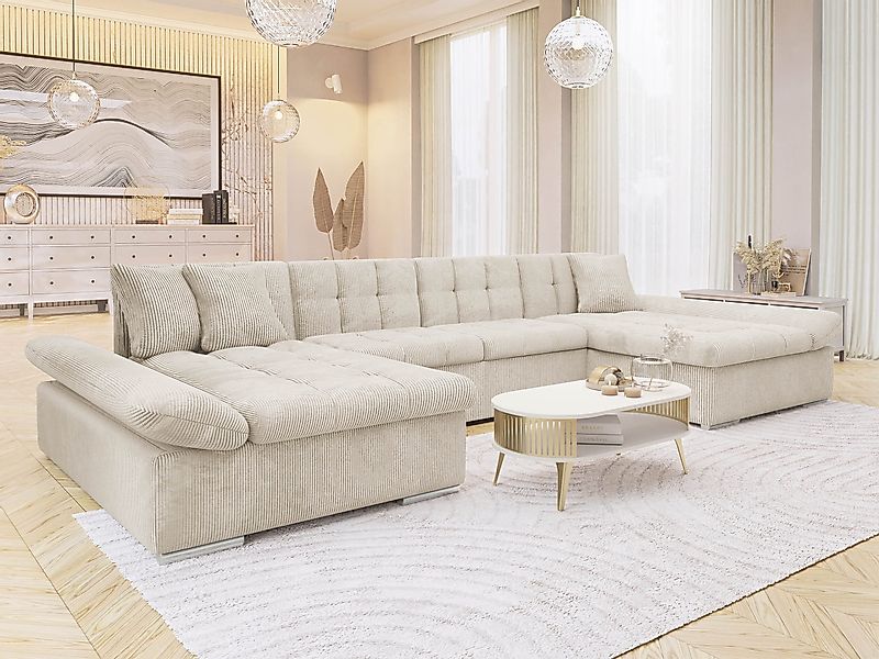 MIRJAN24 Wohnlandschaft Alia Cord, mit zwei günstig online kaufen