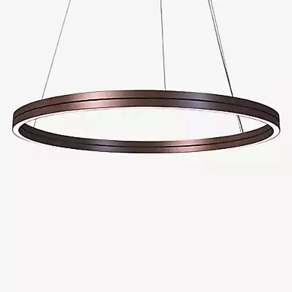 Mawa Berliner Ring Pendelleuchte LED Up & Downlight, Ring bronze/Baldachin günstig online kaufen