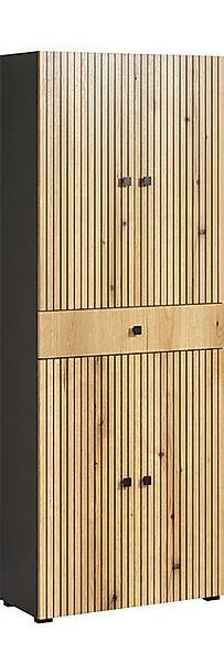 welltime Hochschrank Amrum (1-St) Breite 40cm, geräumiger Hochschrank Eiche günstig online kaufen