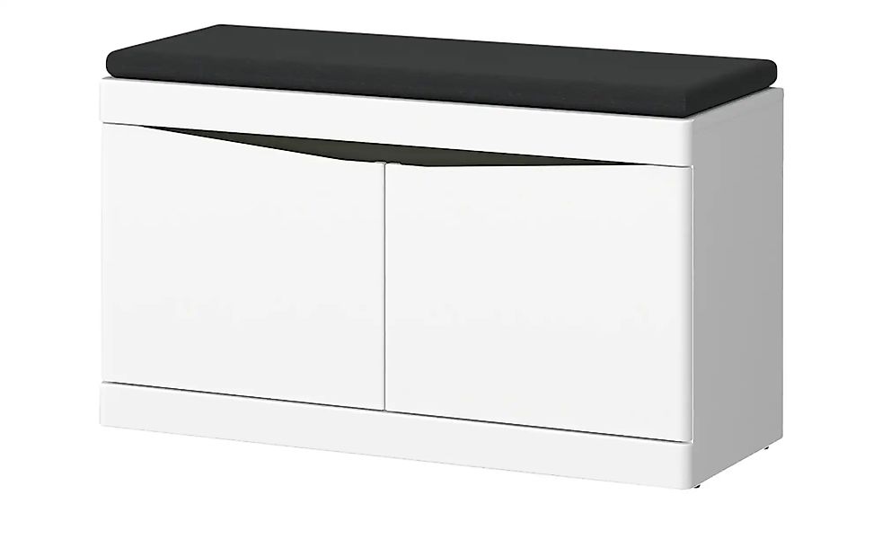 Garderobenbank  Turino Neo ¦ weiß ¦ Maße (cm): B: 86 H: 49 T: 39.9 Bänke > günstig online kaufen