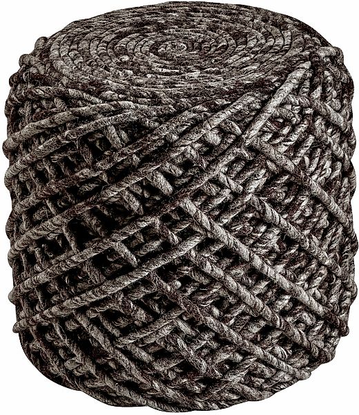 Obsession Sitzhocker "Hocker My Royal Pouf" 1 Stk. tlg. rund, Ø 40 cm, Höhe günstig online kaufen