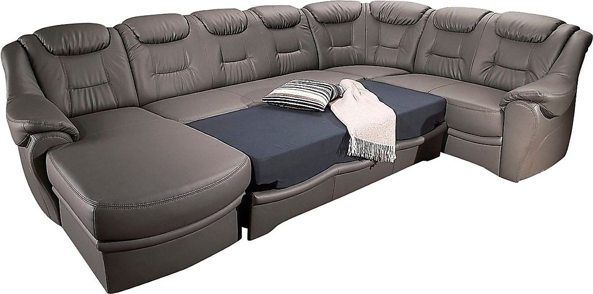 sit&more Wohnlandschaft »Bellevue U-Form«, wahlweise mit Bettfunktion günstig online kaufen