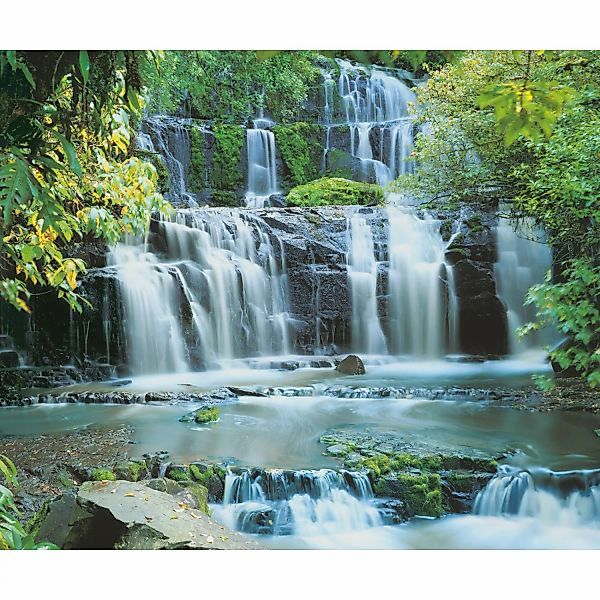 Komar Fototapete Vlies Pura Kaunui Falls  300 x 250 cm günstig online kaufen