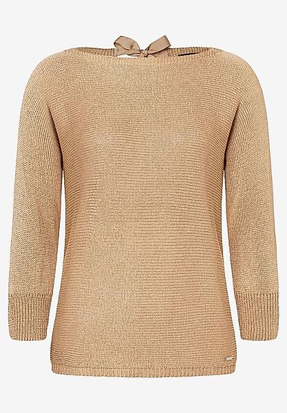 MORE&MORE Rundhalspullover günstig online kaufen