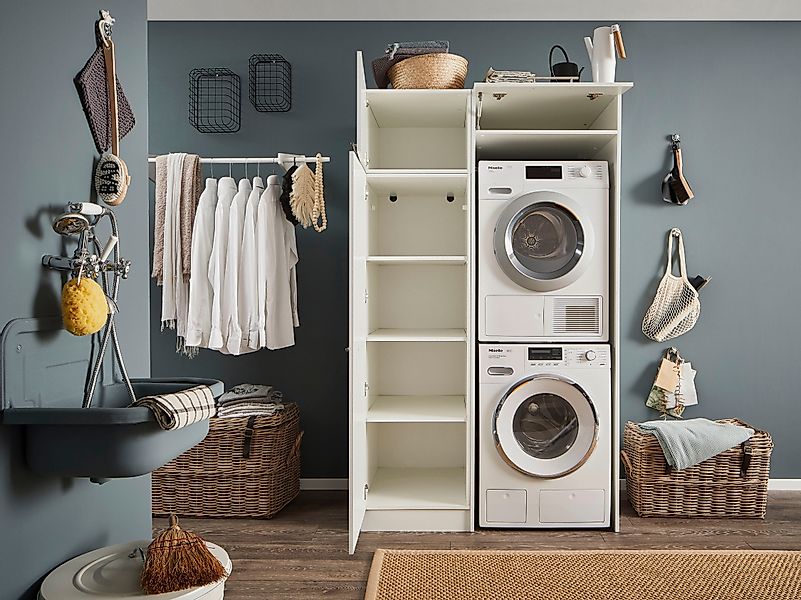 Laundreezy Mehrzweckschrank-Set LAUNDREEZY LDLK2, Breite 117,5 günstig online kaufen
