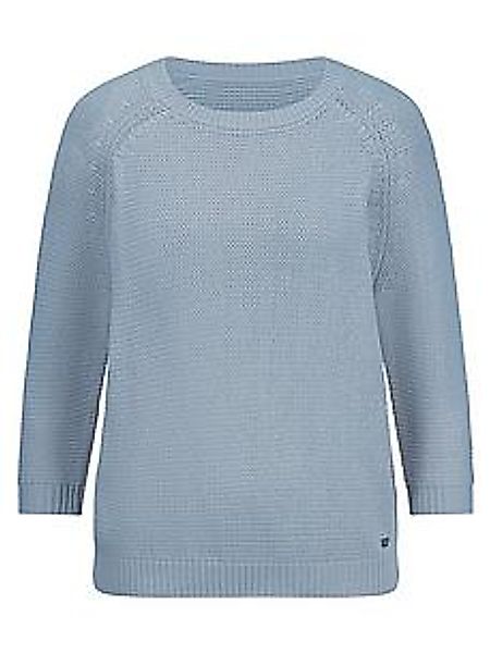 Rundhals-Pullover BASLER blau günstig online kaufen
