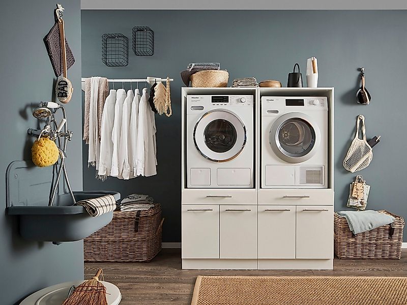 freiraum Waschmaschinenumbauschrank LAUNDREEZY in weiß - günstig online kaufen