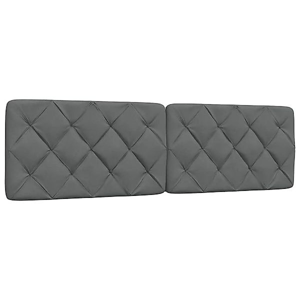 vidaXL Kopfteil-Kissen Dunkelgrau 180 cm Stoff 4019234 günstig online kaufen
