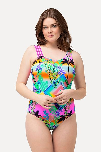 Ulla Popken Badeanzug Badeanzug Softcups Dreierträger günstig online kaufen