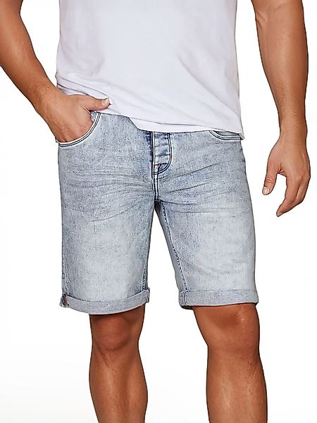 riverso Jeansshorts Herren Shorts RIVTom Regular Fit Bermudashorts mit Stre günstig online kaufen