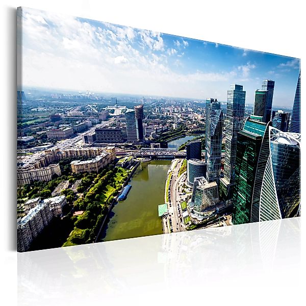 Wandbild - Aerial View Of Moscow günstig online kaufen
