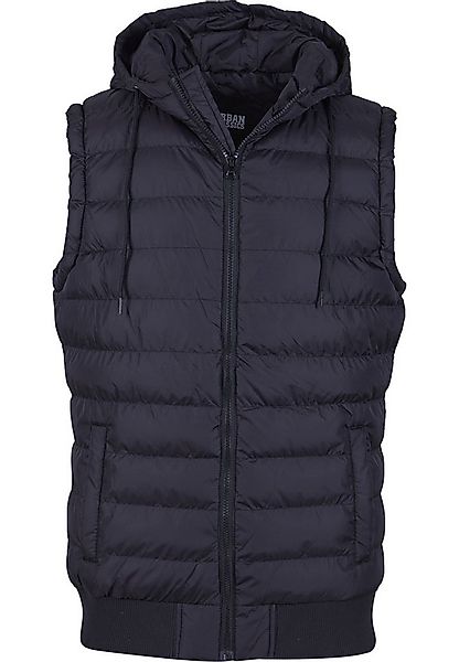 URBAN CLASSICS Jerseyweste Urban Classics Herren Small Bubble Hooded Vest ( günstig online kaufen
