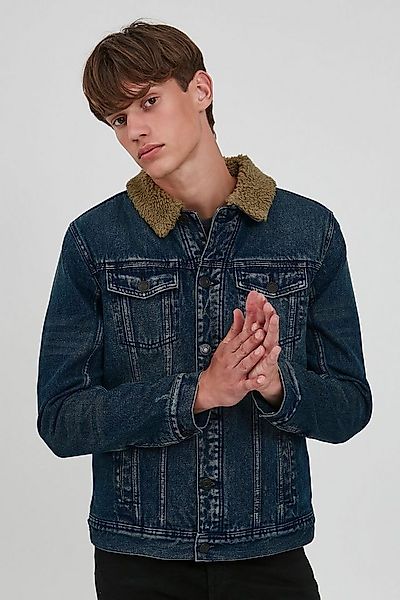 Blend Jeansjacke BHDenim Lässige Jeansjacke mit Teddyfellfütterung günstig online kaufen
