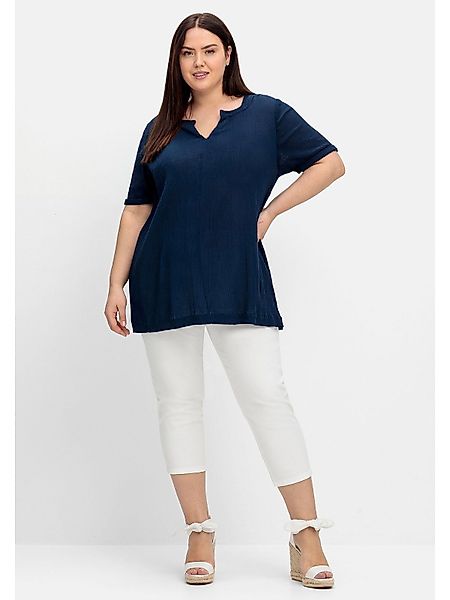 Sheego 7/8-Hose Große Größen mit Gummibund, günstig online kaufen