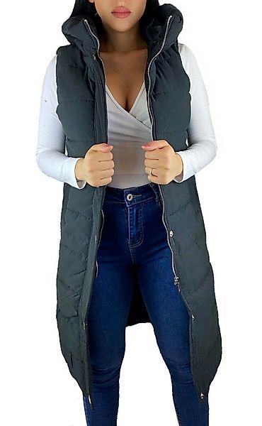 Worldclassca Longweste Worldclassca DAMEN STEPPWESTE LANG günstig online kaufen