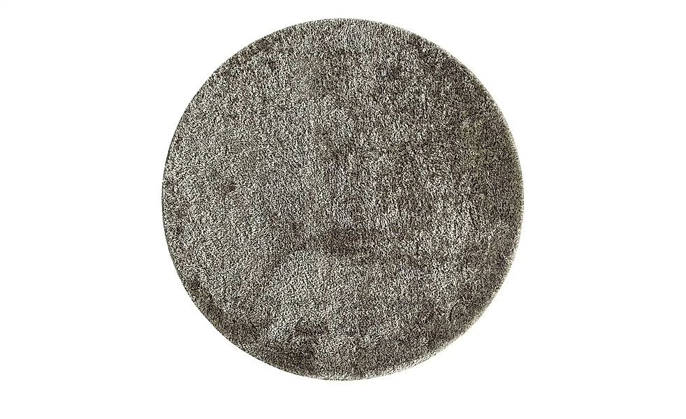 como Shaggy  Macio ¦ beige ¦ Synthetische Fasern ¦ Maße (cm): H: 2,7  Ø: 80 günstig online kaufen