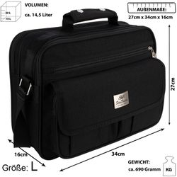 EAAKIE Umhängetasche Tasche Arbeitstasche Umhängetasche Flugbegleiter günstig online kaufen