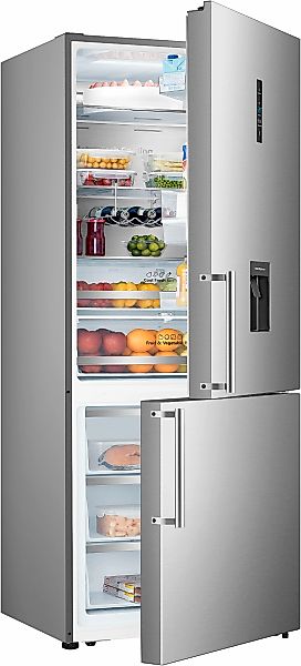 Hanseatic Kühl-/Gefrierkombination "HKGK20070CNFWDI" 201,3 cm hoch 70,4 cm günstig online kaufen