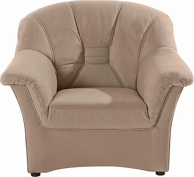 DOMO collection Sessel "Elva, zeitlose Formensprache, elegante Rückensteppu günstig online kaufen