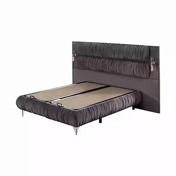 JVmoebel Bett Doppelbett Bettrahmen Doppel Holz Möbel Bett Polster Luxus De günstig online kaufen