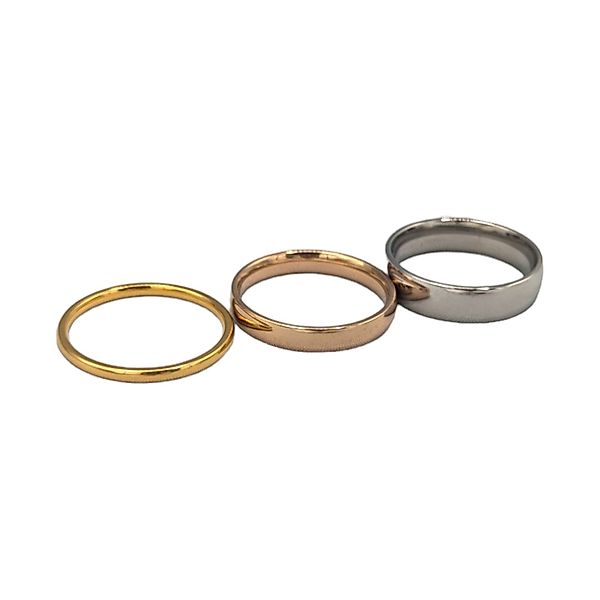 Eyecatcher Fingerring Minimalistischer Ring Runde Kanten günstig online kaufen