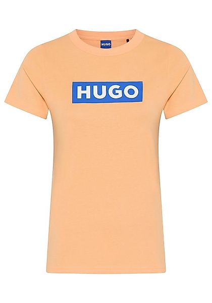 HUGO Blue T-Shirt Classic Tee mit Rundhals, Logodruck günstig online kaufen