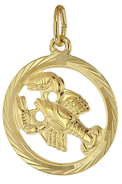 trendor Sternzeichenanhänger Sternzeichen Krebs 333 Gold günstig online kaufen