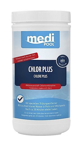 mediPOOL Poolpflege mediPOOL Chlor Plus 1 kg, (Spar-Set) günstig online kaufen