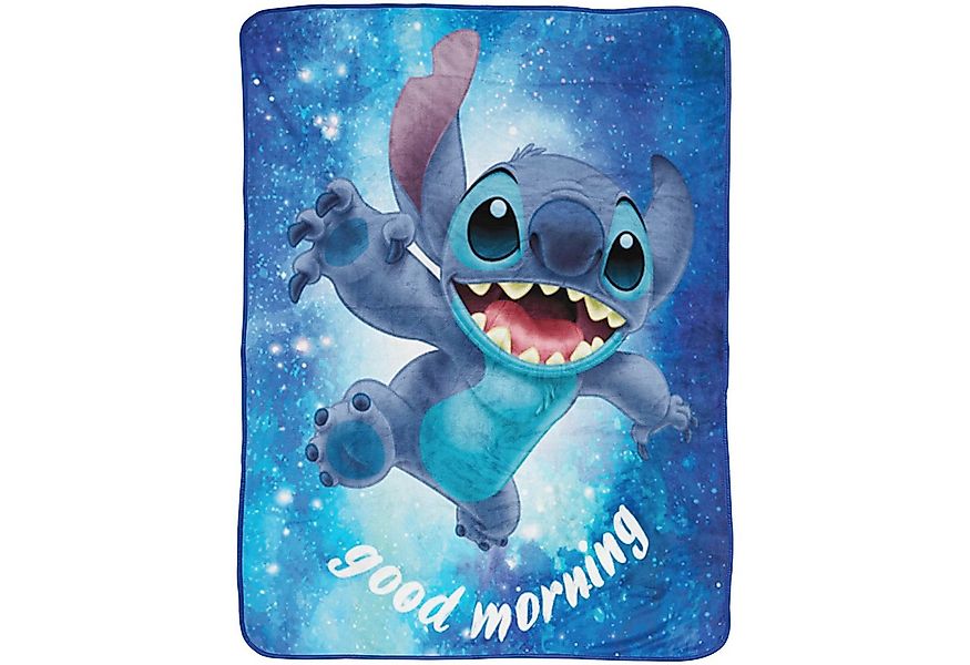 Wohndecke Lilo & Stitch Disney Decke Out of The World 150x200cm Kuscheldeck günstig online kaufen