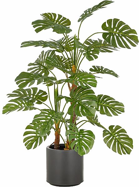 Creativ green Kunstpflanze "Split Philodendron", mit naturgetreuer Gestaltu günstig online kaufen